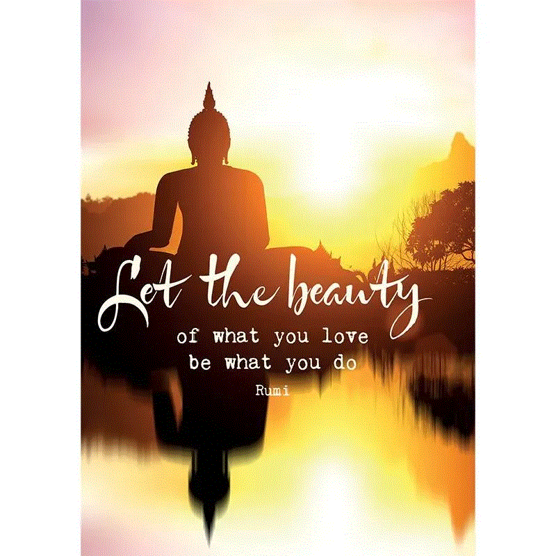 Hovedbilde Postkort Let the beauty 1stk