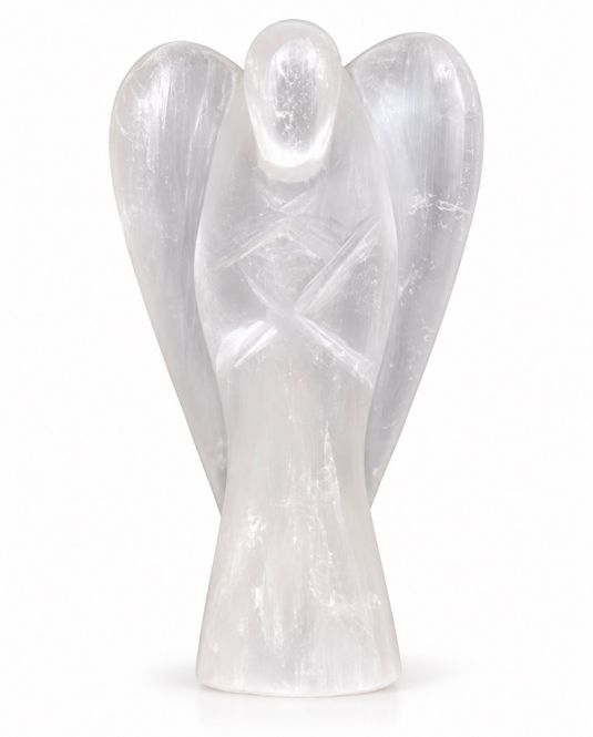Hovedbilde Selenitt 5cm  Engel 