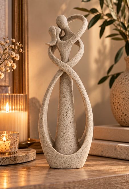 Hovedbilde Samhold Skulptur - Beige