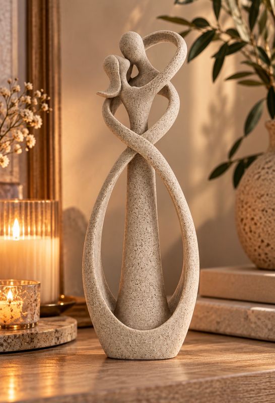 Samhold Skulptur - Beige