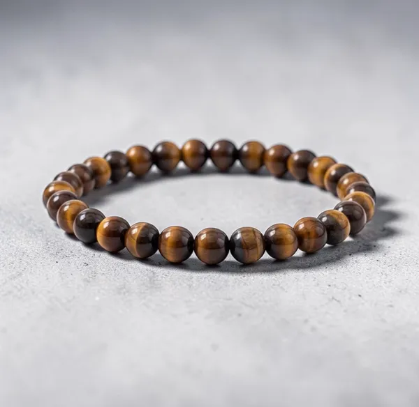 Hovedbilde Tigerøye Armbånd 8mm