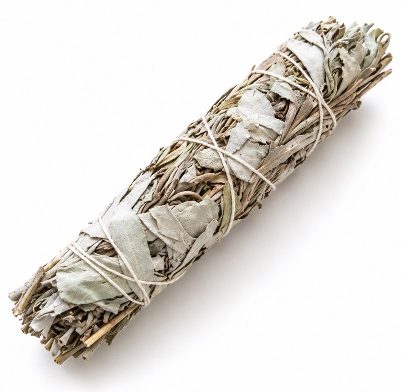 Hvit Salvie &  Lavendel  10 cm 