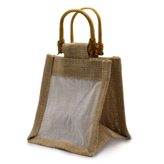 Hovedbilde Liten Jute Gavepose