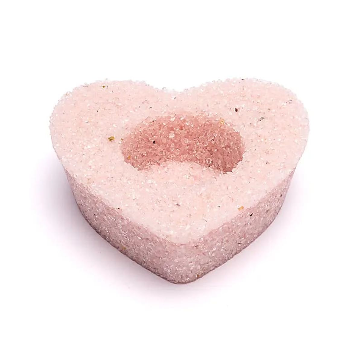 Hjerteformet Telysholder Rosenkvarts