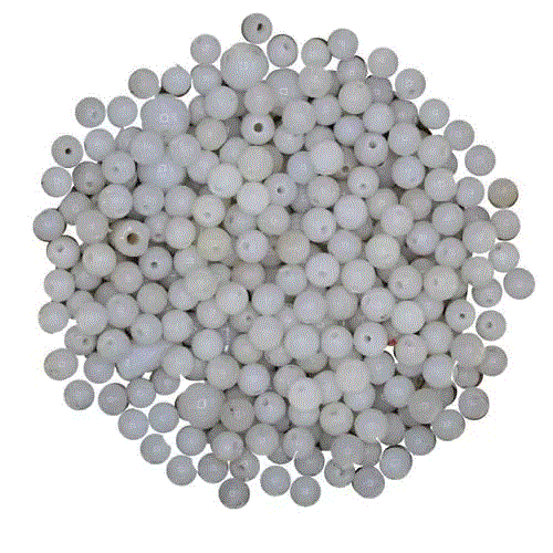 Hovedbilde Agat Hvit Perler 200gram