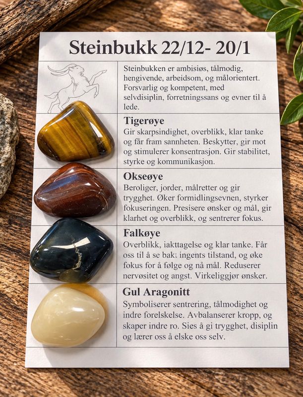 Steinbukken – Stjernetegnsett